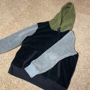 American eagle Sherpa hoodie